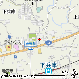 和歌山県橋本市隅田町下兵庫734周辺の地図