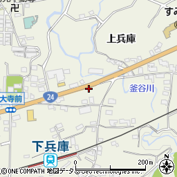 和歌山県橋本市隅田町下兵庫93周辺の地図