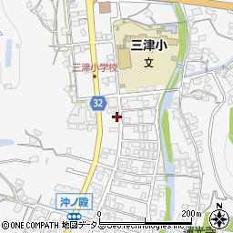 広島県東広島市安芸津町三津4710周辺の地図