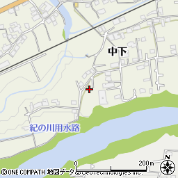 和歌山県橋本市隅田町中下115-4周辺の地図