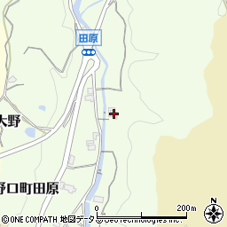 和歌山県橋本市高野口町田原68周辺の地図
