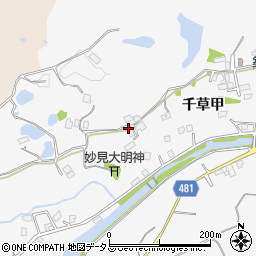 兵庫県洲本市千草甲280周辺の地図