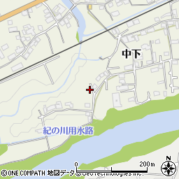 和歌山県橋本市隅田町中下111周辺の地図