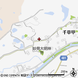 兵庫県洲本市千草甲287周辺の地図
