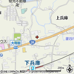 和歌山県橋本市隅田町下兵庫82周辺の地図