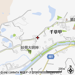 兵庫県洲本市千草甲165周辺の地図