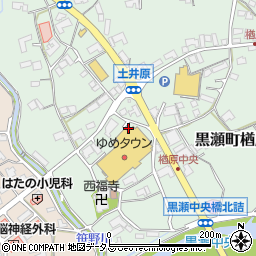 広島県東広島市黒瀬町楢原102周辺の地図