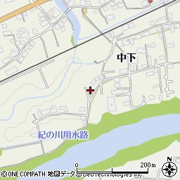 和歌山県橋本市隅田町中下113周辺の地図