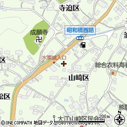 広島県尾道市因島中庄町山崎区653周辺の地図