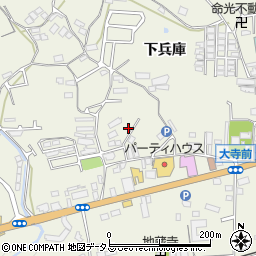 和歌山県橋本市隅田町下兵庫717周辺の地図