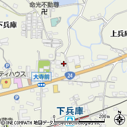 和歌山県橋本市隅田町下兵庫61周辺の地図