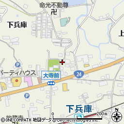 和歌山県橋本市隅田町下兵庫735周辺の地図