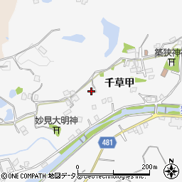 兵庫県洲本市千草甲169周辺の地図