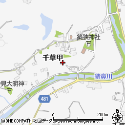 兵庫県洲本市千草甲247周辺の地図