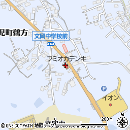 文岡電機周辺の地図