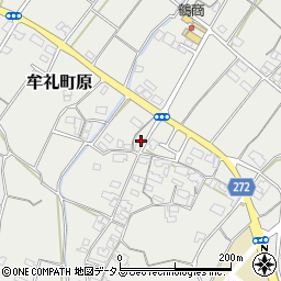 香川県高松市牟礼町原1679周辺の地図