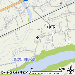 和歌山県橋本市隅田町中下113-5周辺の地図