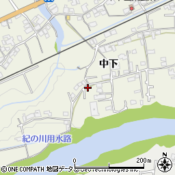 和歌山県橋本市隅田町中下115-9周辺の地図