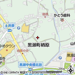 広島県東広島市黒瀬町楢原175周辺の地図