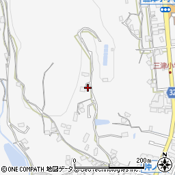 広島県東広島市安芸津町三津4573周辺の地図