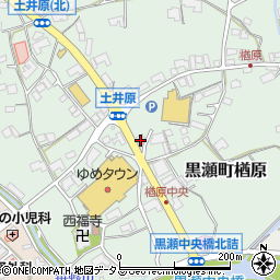 広島県東広島市黒瀬町楢原126周辺の地図