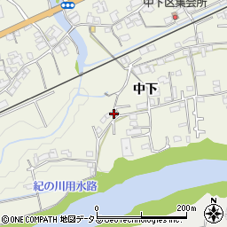 和歌山県橋本市隅田町中下113-6周辺の地図