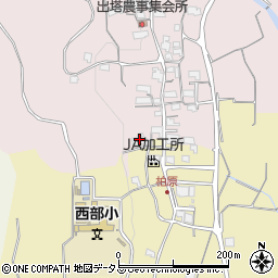 和歌山県橋本市出塔64周辺の地図