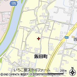 香川県高松市飯田町1324-3周辺の地図
