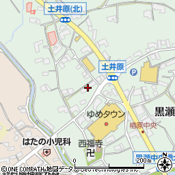 広島県東広島市黒瀬町楢原671周辺の地図