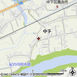 和歌山県橋本市隅田町中下119-11周辺の地図