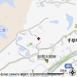 兵庫県洲本市千草甲347周辺の地図