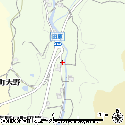 和歌山県橋本市高野口町田原72周辺の地図