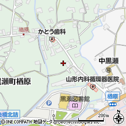 広島県東広島市黒瀬町楢原222周辺の地図