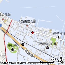 香川県さぬき市志度23-4周辺の地図