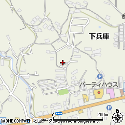 和歌山県橋本市隅田町下兵庫698周辺の地図