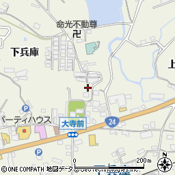 和歌山県橋本市隅田町下兵庫739周辺の地図