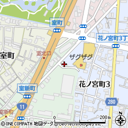 ドコモショップ高松店周辺の地図