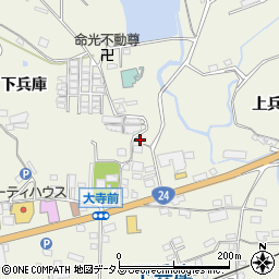 和歌山県橋本市隅田町下兵庫737周辺の地図