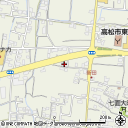 香川県高松市新田町甲579-4周辺の地図