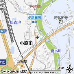 和歌山県橋本市小原田24周辺の地図