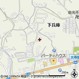 和歌山県橋本市隅田町下兵庫701周辺の地図