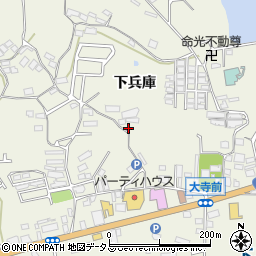 和歌山県橋本市隅田町下兵庫758周辺の地図