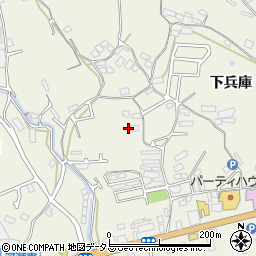 和歌山県橋本市隅田町下兵庫665周辺の地図