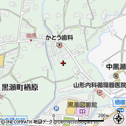 広島県東広島市黒瀬町楢原223周辺の地図