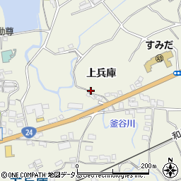 和歌山県橋本市隅田町上兵庫276周辺の地図