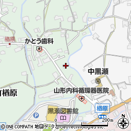 広島県東広島市黒瀬町楢原262周辺の地図