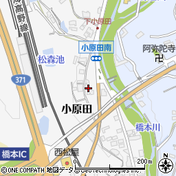 和歌山県橋本市小原田23周辺の地図