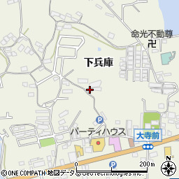 和歌山県橋本市隅田町下兵庫764周辺の地図