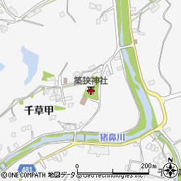兵庫県洲本市千草甲218周辺の地図
