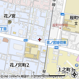 株式会社ｉｉｍｙ　花ノ宮営業所周辺の地図
